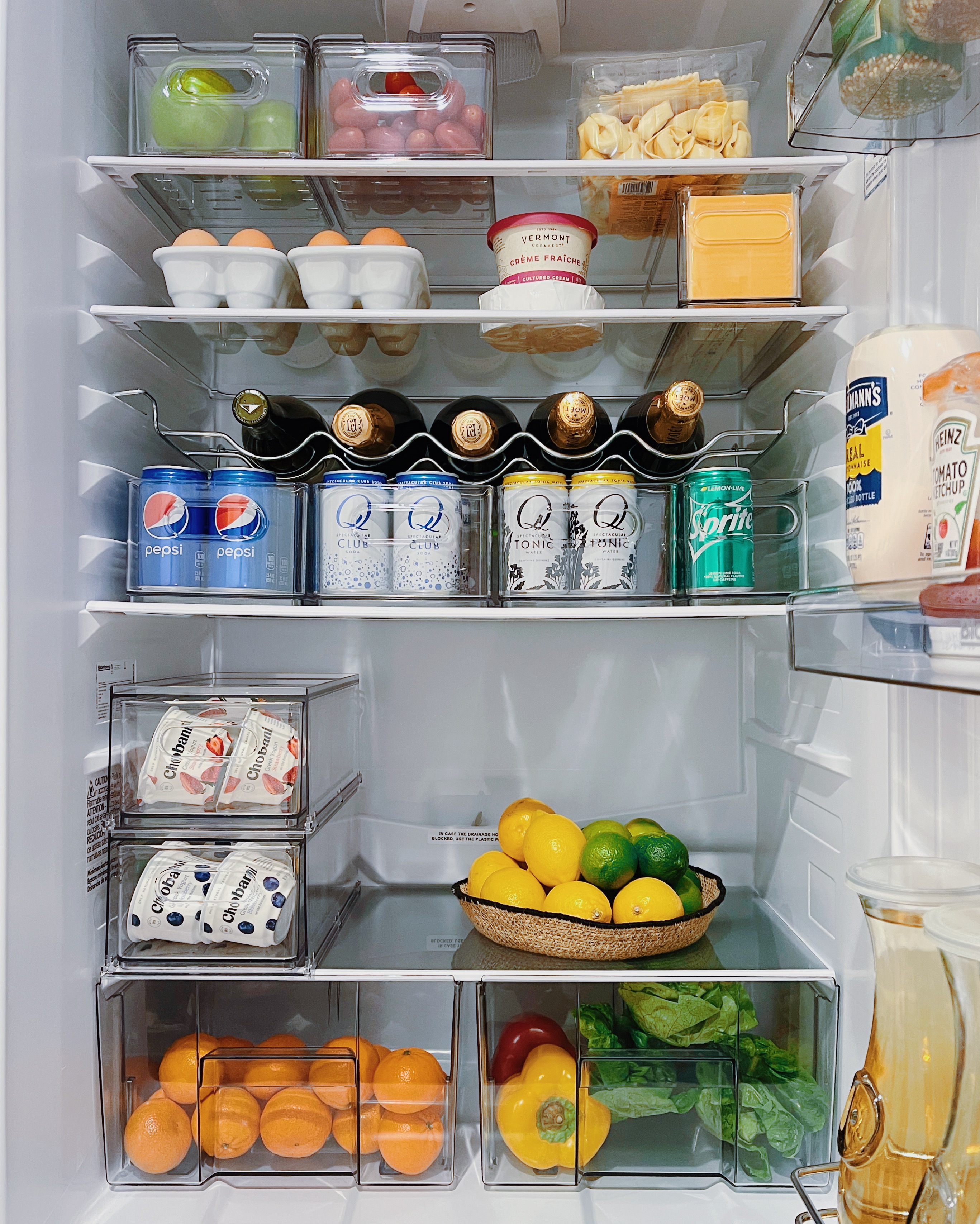 Maximize Your Fridge Space With This Double Grid Refrigerator